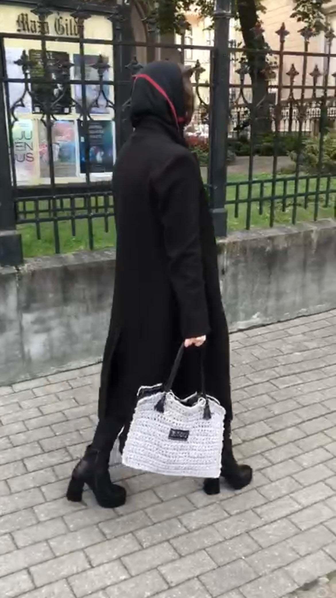 HandBag Natural leather linen ESHMI Premium