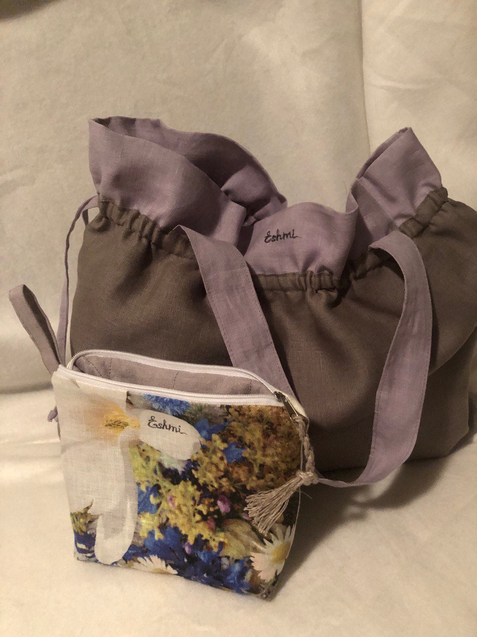 Linen Tote Bag