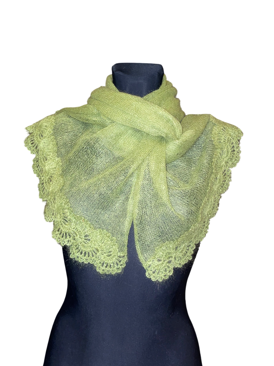 Knitted shawl Wool ESHMI