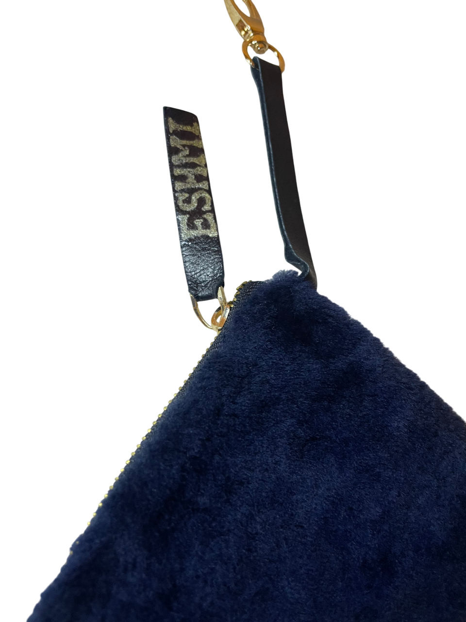 Cosmetic bag Natural fur ESHMI mini Premium