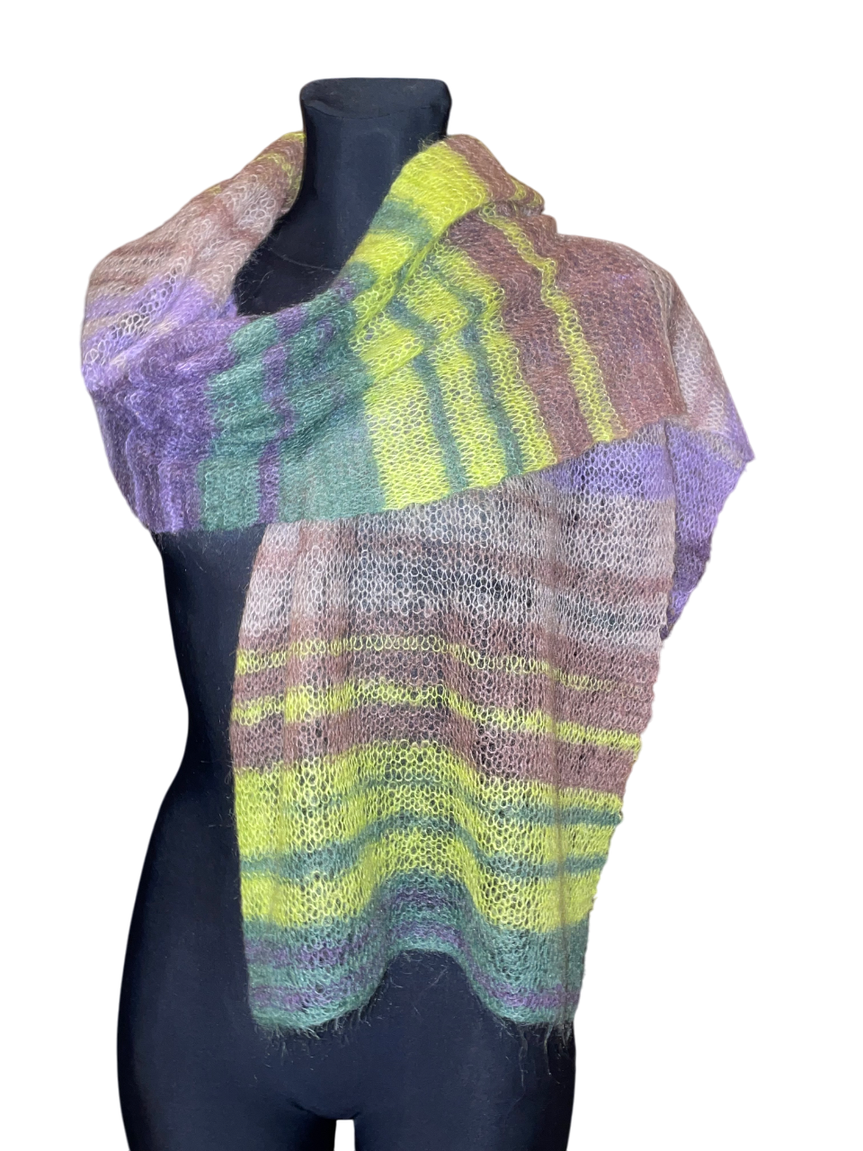 Knitted shawl Wool ESHMI
