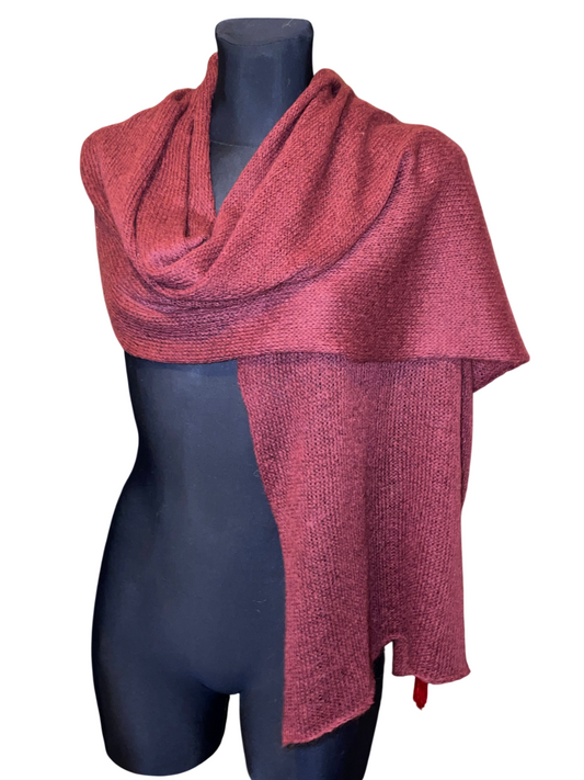 Knitted shawl Wool ESHMI