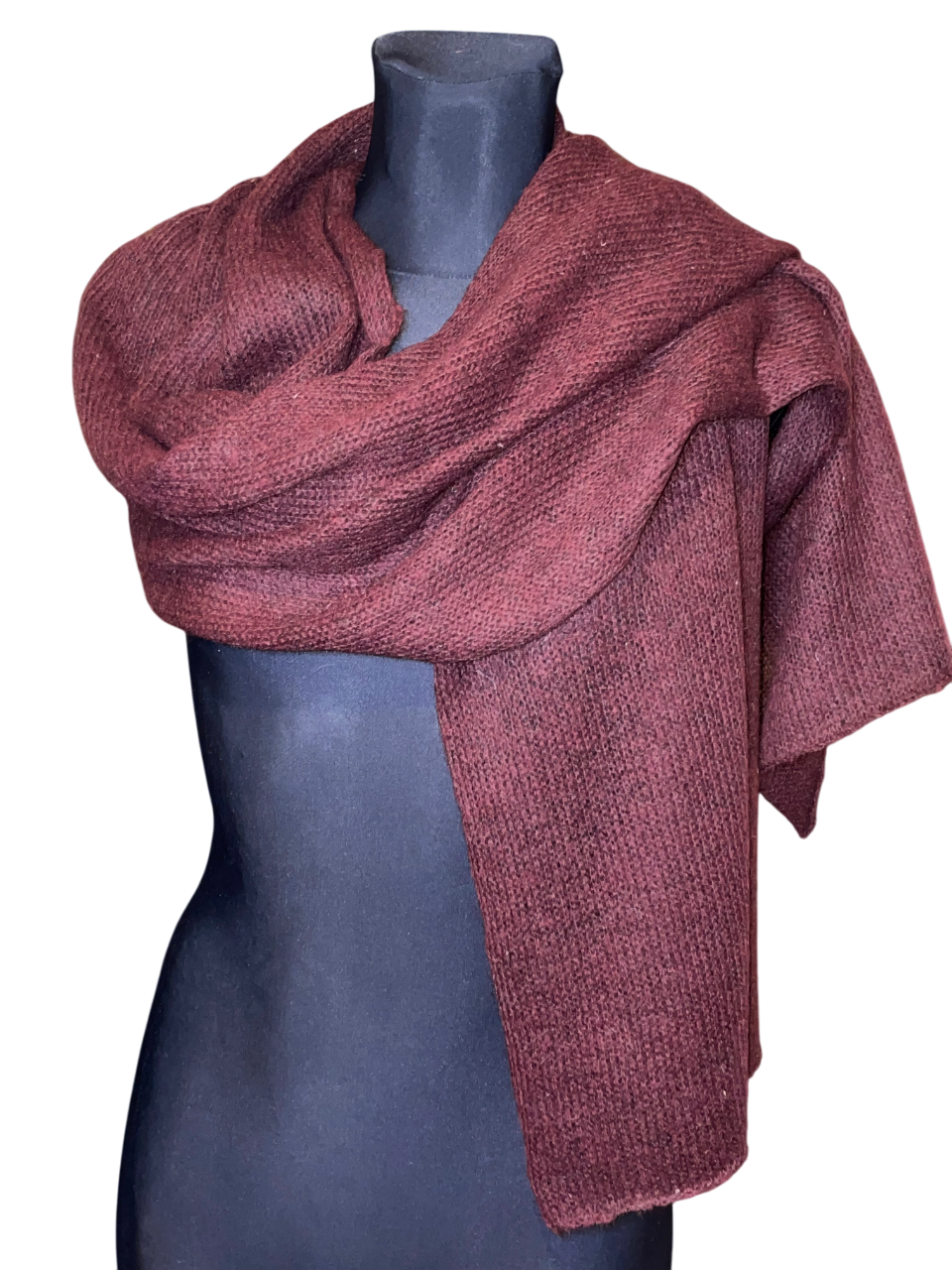 Knitted shawl Wool ESHMI