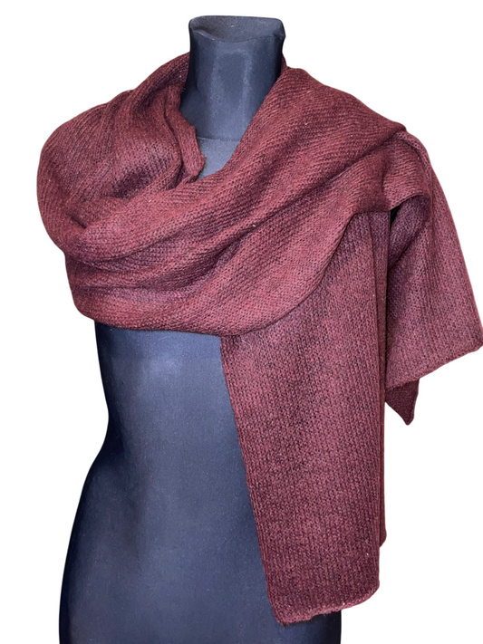 Knitted shawl Wool ESHMI