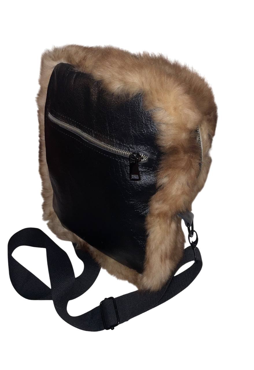 Messenger bag Natural leather ESHMI Premium