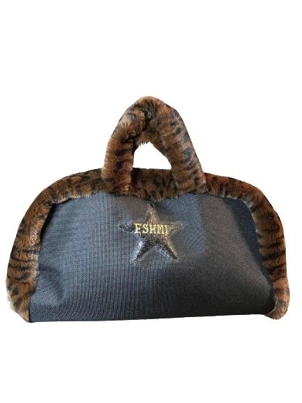 Exclusive Handmade Leopard Print Bag